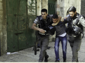 الاحتلال يعتقل مواطنا من قرية حوسان غرب بيت لحم