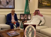 أبو سيف يبحث مع سفير السعودية لدى الأردن تعزيز التعاون الثقافي