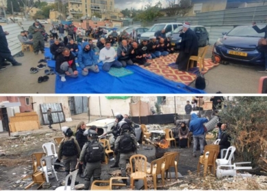 بن غفير ينصب خيمتين استفزازيتين جديدتين في الشيخ جراح