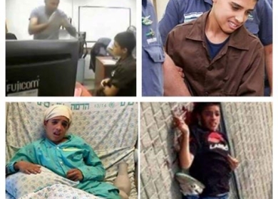 وقفة دعم ومساندة للمعتقل أحمد مناصرة في طولكرم