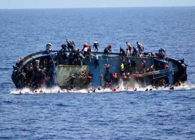 "الخارجية": سفارتنا في تونس تتابع قضية غرق مركب للمهاجرين
