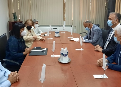 الوزير عساف يلتقي نائبة وزير الخارجية الكوبية