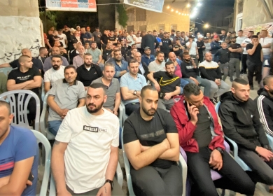 مهرجان تأبيني للشهيدين السعدي وأبو عطية في جنين