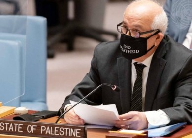 فلسطين تحذر المجتمع الدولي من الوقوع فريسة للروايات الإسرائيلية المشوهة