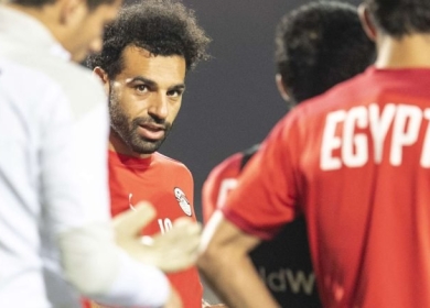 صلاح ينتظم في معسكر المنتخب المصري وإصابة الشناوي بكورونا
