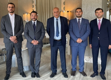 الرجوب يبحث تعزيز التعاون مع رئيس منتدى شباب التعاون الإسلامي
