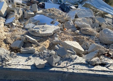 للمرة الرابعة: الاحتلال يهدم مقهى على مدخل يعبد جنوب غرب جنين