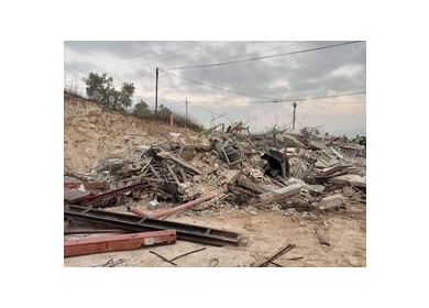 الاحتلال يهدم منزلا في بلدة سبسطية