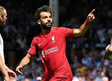 صلاح يقود ليفربول للتعادل مع فولهام في الدوري الإنكليزي