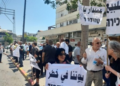 يافا: تواصل الوقفات الاحتجاجية ضد الإخلاء والتهجير