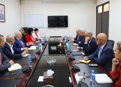 وزير المالية يطلع وفد البنك الدولي على آخر تطورات الوضع المالي الفلسطيني