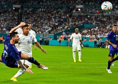 ميسي يقود الأرجنتين للفوز على هندوراس وديا في ميامي