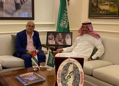 أبو سيف يبحث مع سفير السعودية لدى الأردن تعزيز التعاون الثقافي