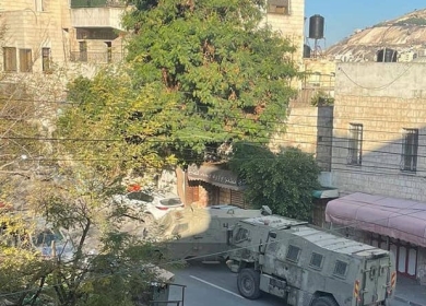 قوات الاحتلال تقتحم المنطقة الشرقية من مدينة نابلس