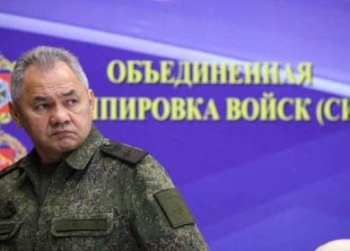 وزير الدفاع الروسي زار منطقة العمليات في أوكرانيا