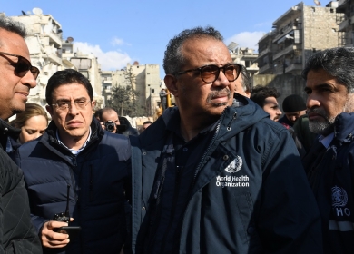 "الصحة العالمية": نحو 26 مليون متضرّر من جراء الزلزال في تركيا وسوريا
