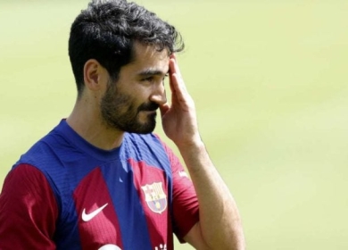 غوندوغان يستهدف التتويج بدوري أبطال أوروبا مع برشلونة