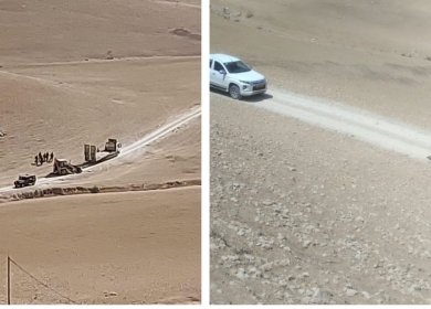 الاحتلال يستولي على جرافة شرق يطا
