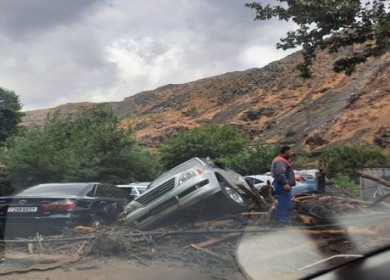 مصرع 13 شخصا إثر هطول أمطار غزيرة في طاجيكستان