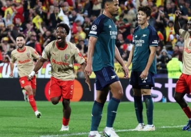 دوري أبطال أوروبا: لنس يصدم أرسنال