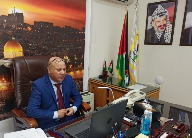 أبو هولي يبحث مع القنصل الفرنسي أزمة "الأونروا" واستهدافها من قبل الاحتلال