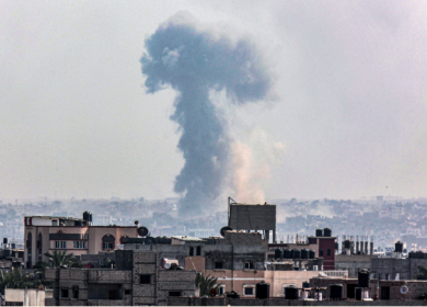 8 شهداء في قصف على رفح جنوب قطاع غزة