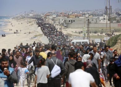"الأونروا": نتوقع نزوح 250 ألف فلسطيني من خان يونس