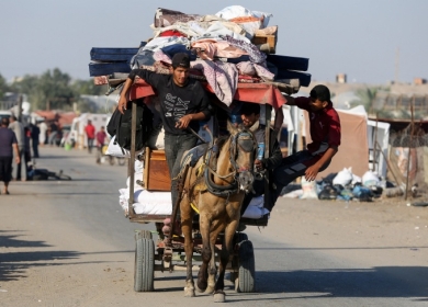 "أوتشا": 9% من سكان غزة هُجّروا خلال الأسبوع الماضي