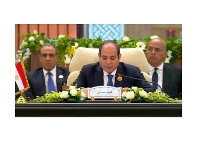 السيسي: مصر تدعم بقاء الشعب الفلسطيني على أرضه عزيزا كريما