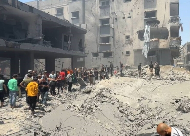 مجزرة جديدة يرتكبها الاحتلال: 15 شهيدا وأكثر من 50 مصابا و85 مفقودا في قصف منزل في حي الصبرة بغزة