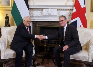 الرئيس يلتقي رئيس الوزراء البريطاني