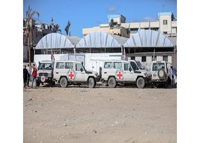 45 شهيدًا يصل رفاتهم إلى مجمع ناصر الطبي بخان يونس واستشهاد مواطن في قصف للاحتلال شرقي المدينة