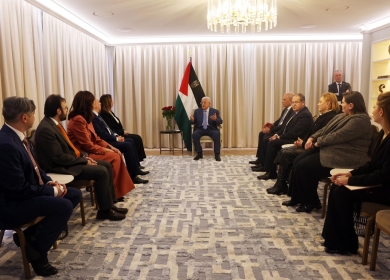 الرئيس يستقبل السفراء العرب المعتمدين لدى مملكة النرويج