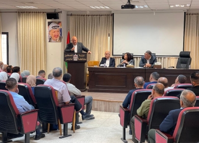 حجاوي: العمل التكاملي بين الهيئات المحلية ضرورة وطنية لتعزيز الصمود ومواجهة اعتداءات المستعمرين