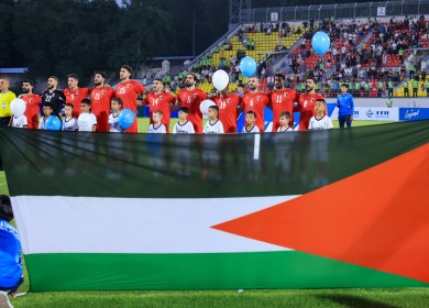 التعادل بدون أهداف يحسم المواجهة الأولى بين فلسطين وقرغيزستان