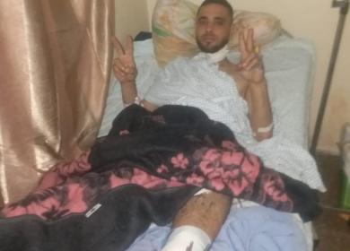 جريح يناشد الوزير حسين الشيخ