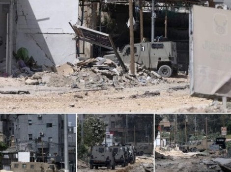 الاحتلال يواصل عدوانه على مخيم نور شمس: شهداء واعتقالات وتدمير كبير في البنية التحتية