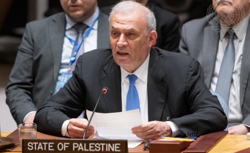 زياد أبو عمرو أمام مجلس الأمن: منح فلسطين العضوية الكاملة في الأمم المتحدة يحمي حل الدولتين