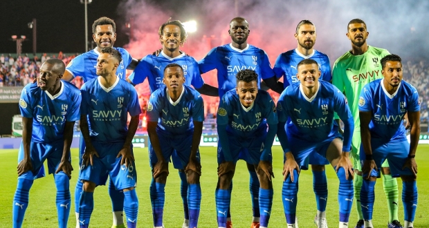 الهلال السعودي-تصوير (أ ف ب)