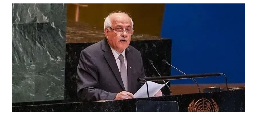 منصور يدعو المجتمع الدولي إلى تعزيز دعمه السياسي والمالي "للأونروا"